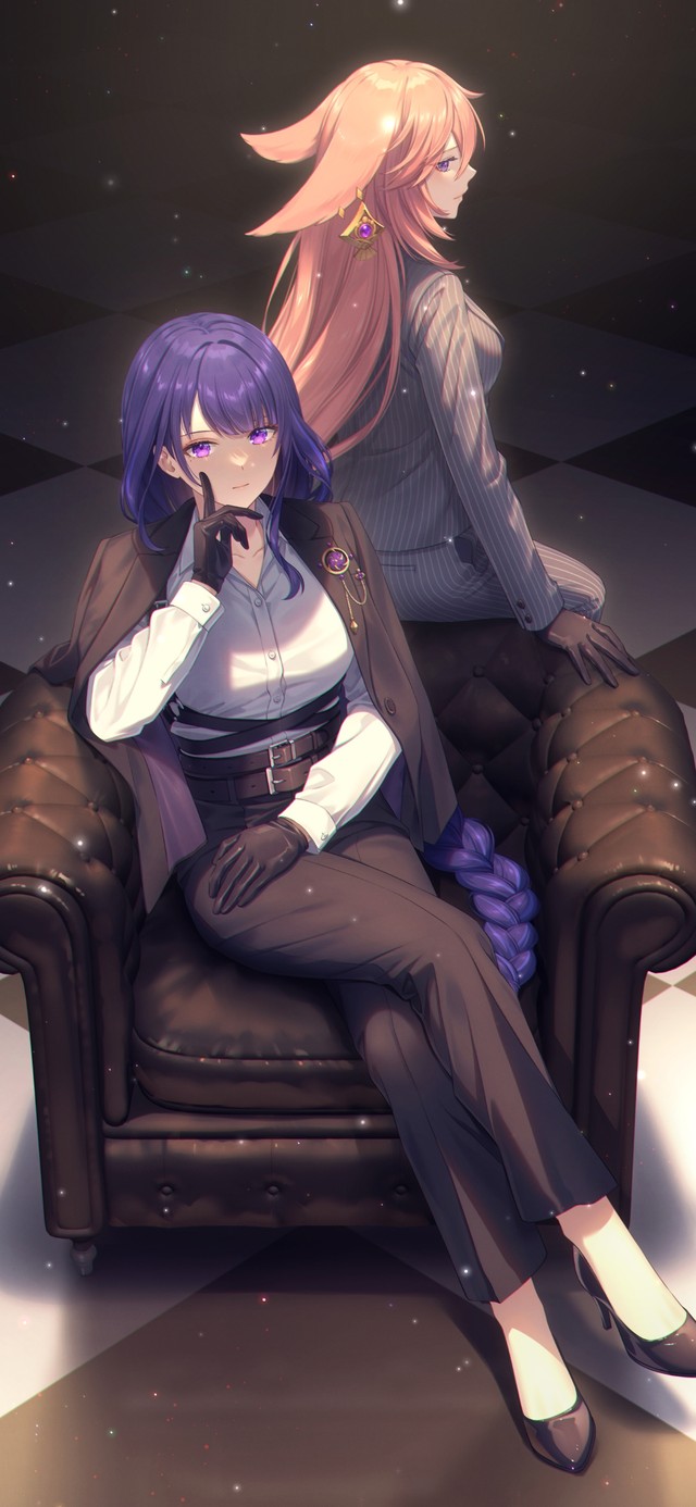 4K八重雷电制服OL