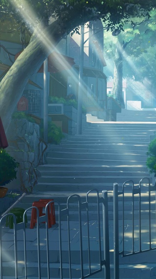 小巷阳光