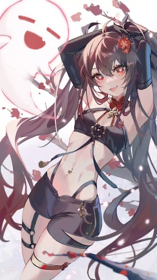 纯欲风双马尾胡桃4k