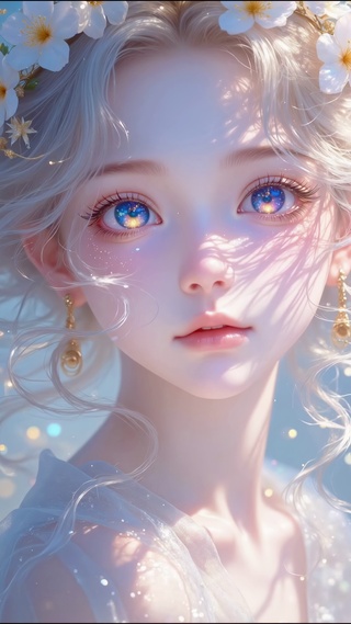 灵眸系列金发美少女