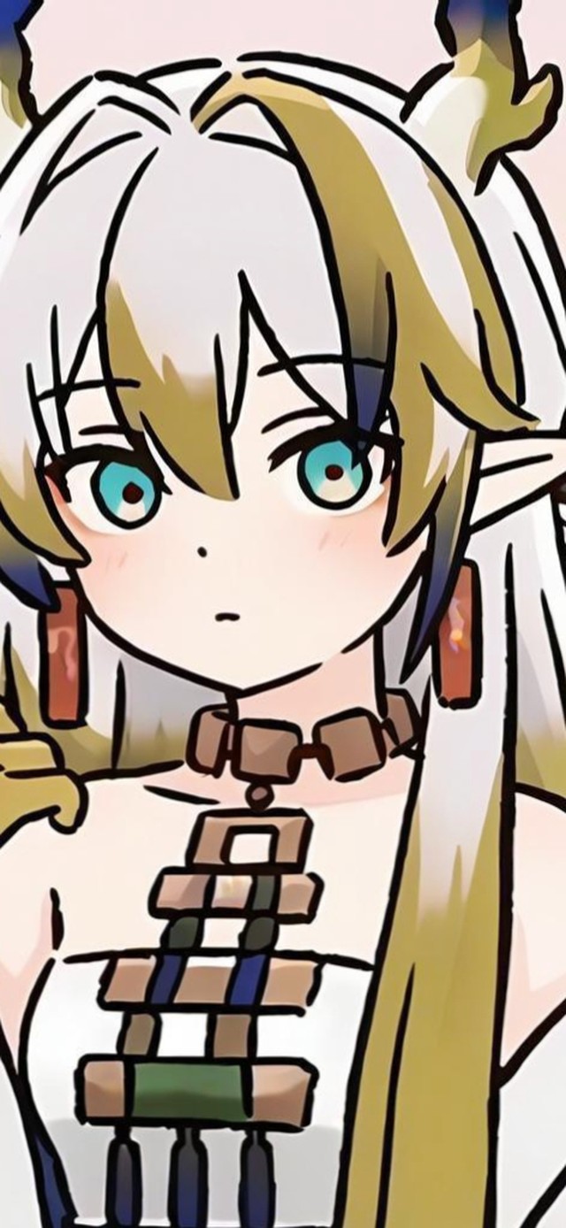 明日方舟黍呆萌年限手绘风2雨