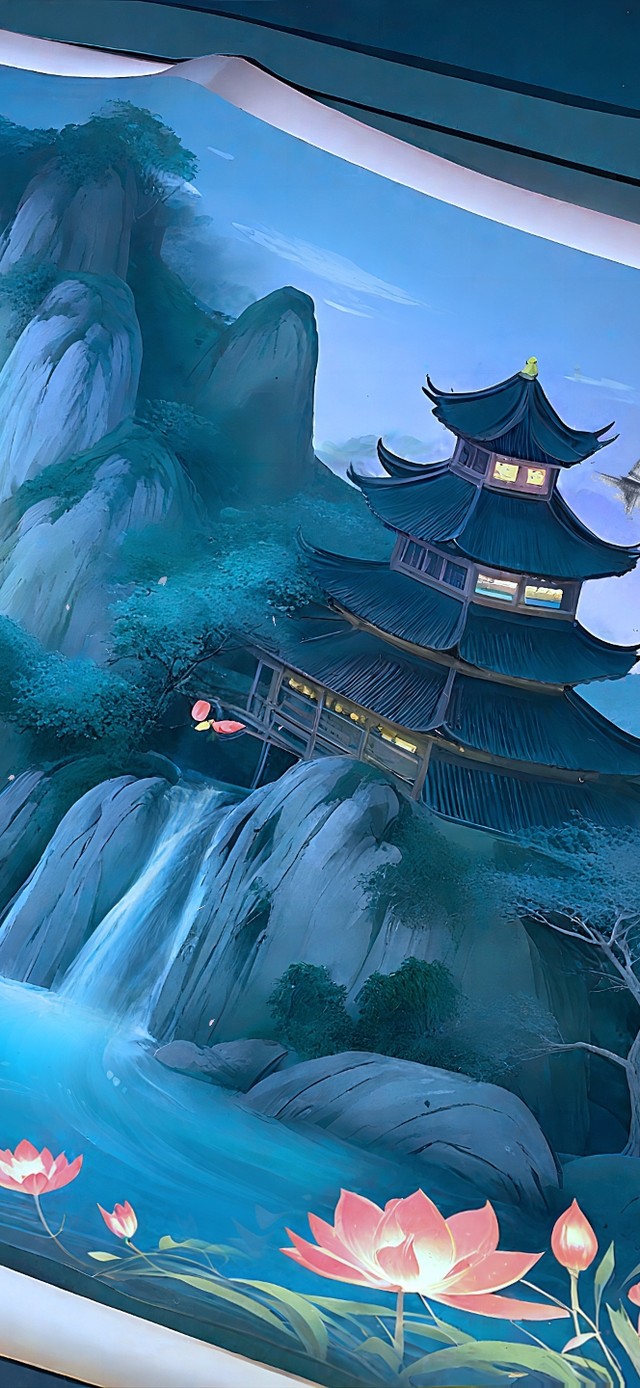 活卷之小池瀑布的岁月静好