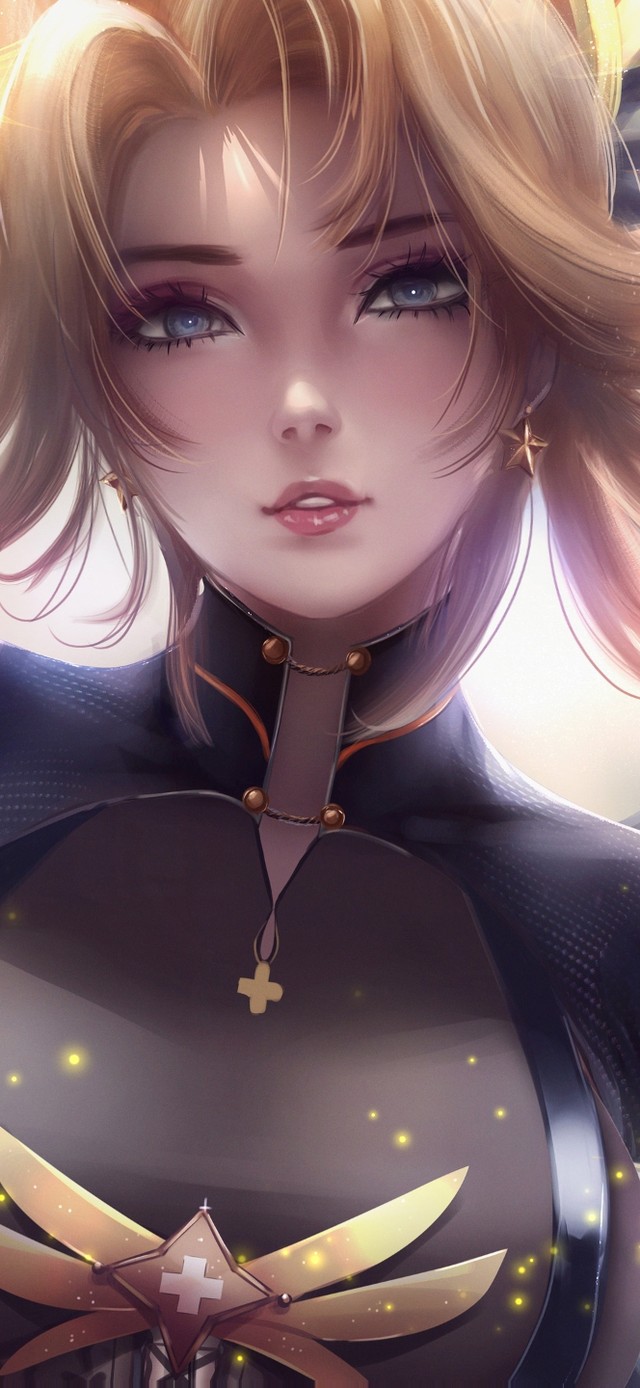 金发天使想见你