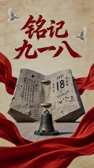 声声影影铭记九一八