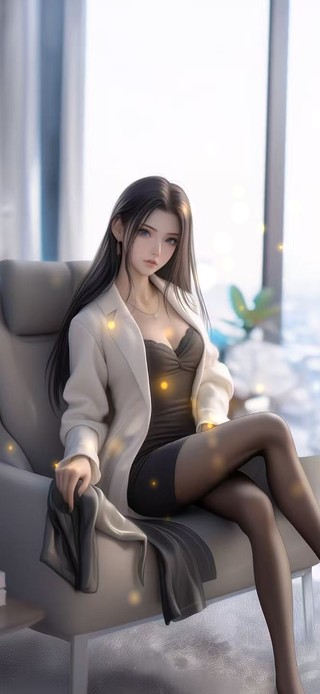 光从指间温柔地流到地上