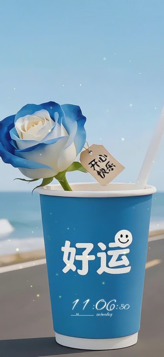 大海边玫瑰花