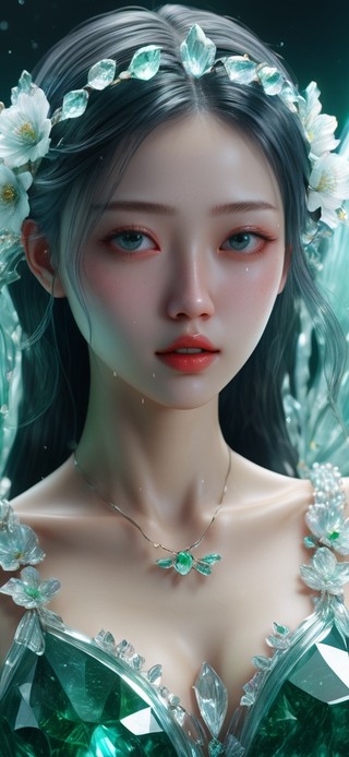 绿色冰美人