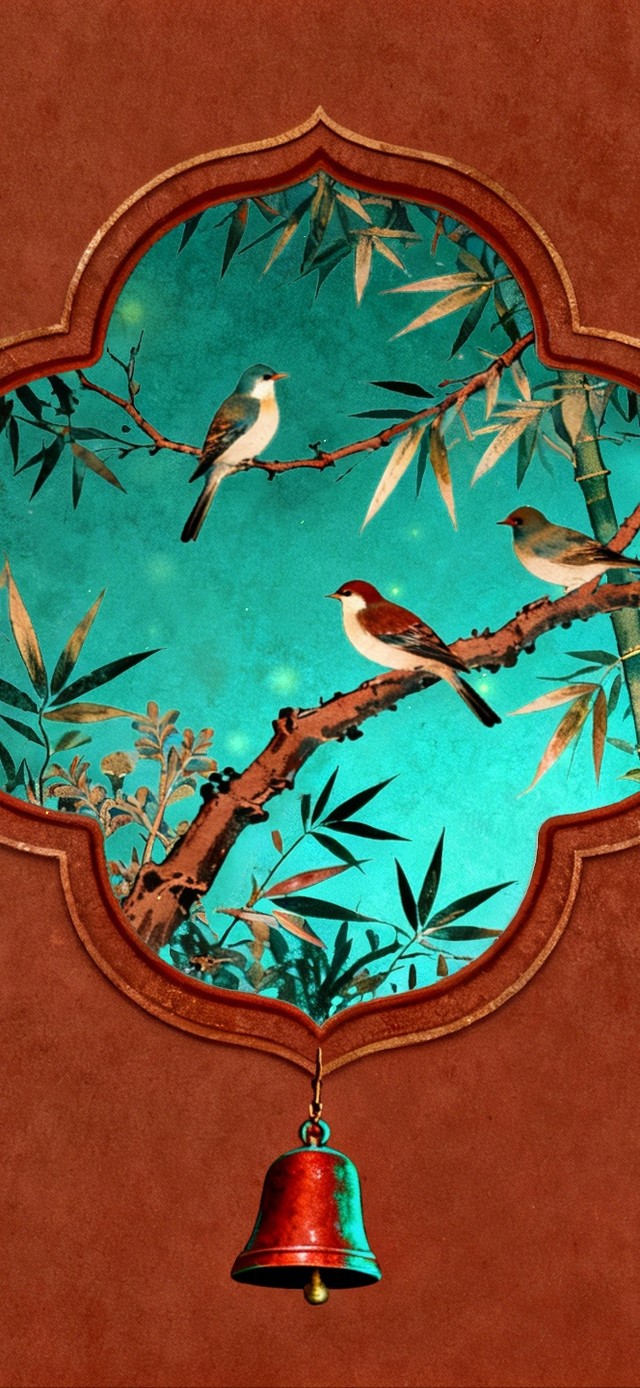 绝美！国风吉祥鸟 转运风铃~