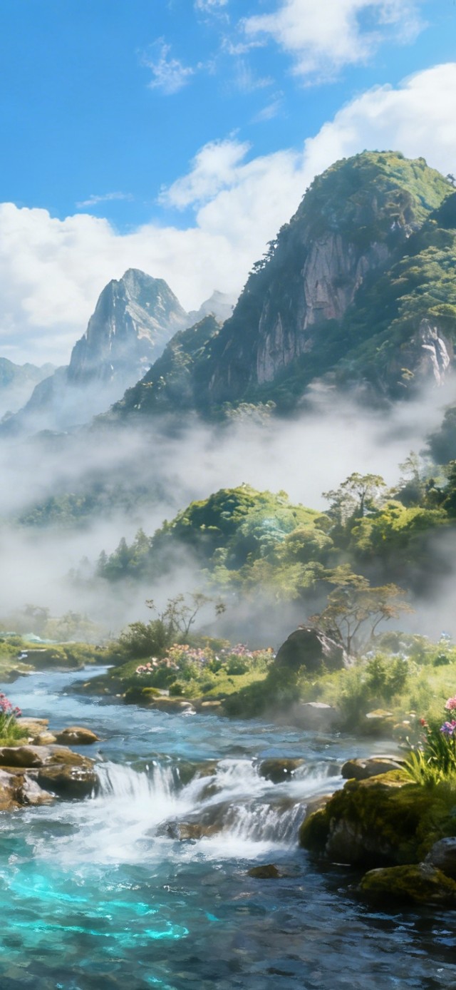 草色接天处，云流入梦时