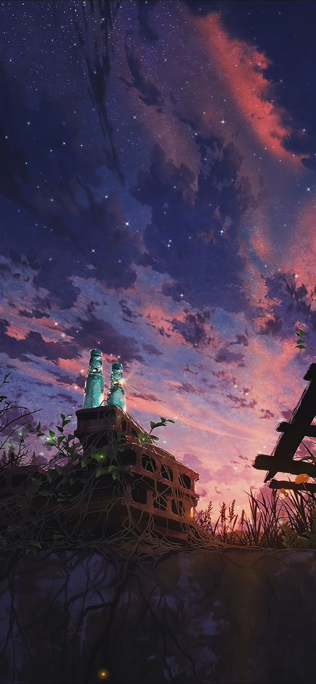 4K唯美治愈夕阳天空