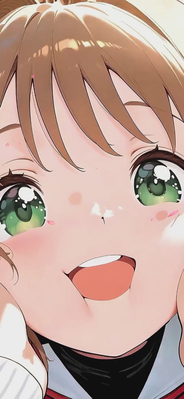 揉脸系列——小樱真可爱