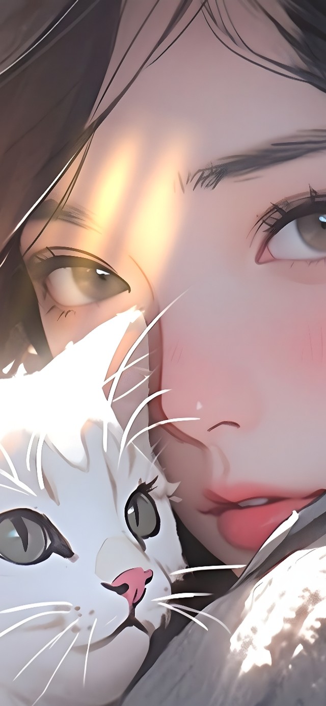  猫和少女（非主题）