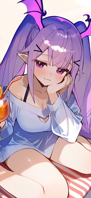 海边泳装少女-蝎狮
