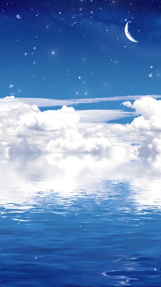 4k唯美仙境云湖飞雪