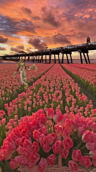 爱情不止玫瑰花还有郁金香🌷