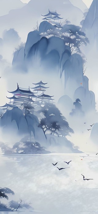 古风山水