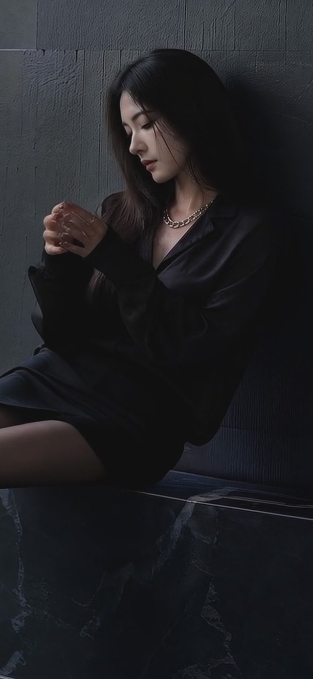 香脸轻匀，黛眉巧画宫妆浅