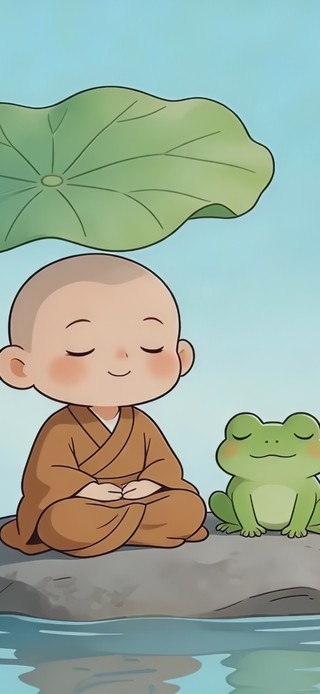 修身养性可爱清新桌面