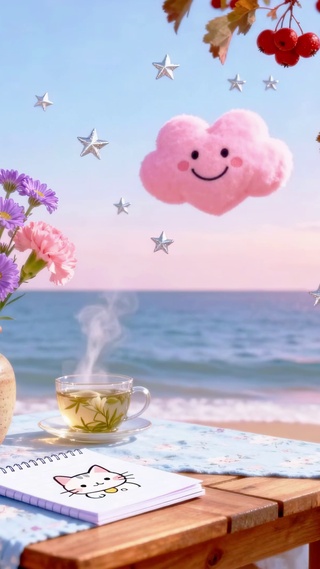 海边治愈午后