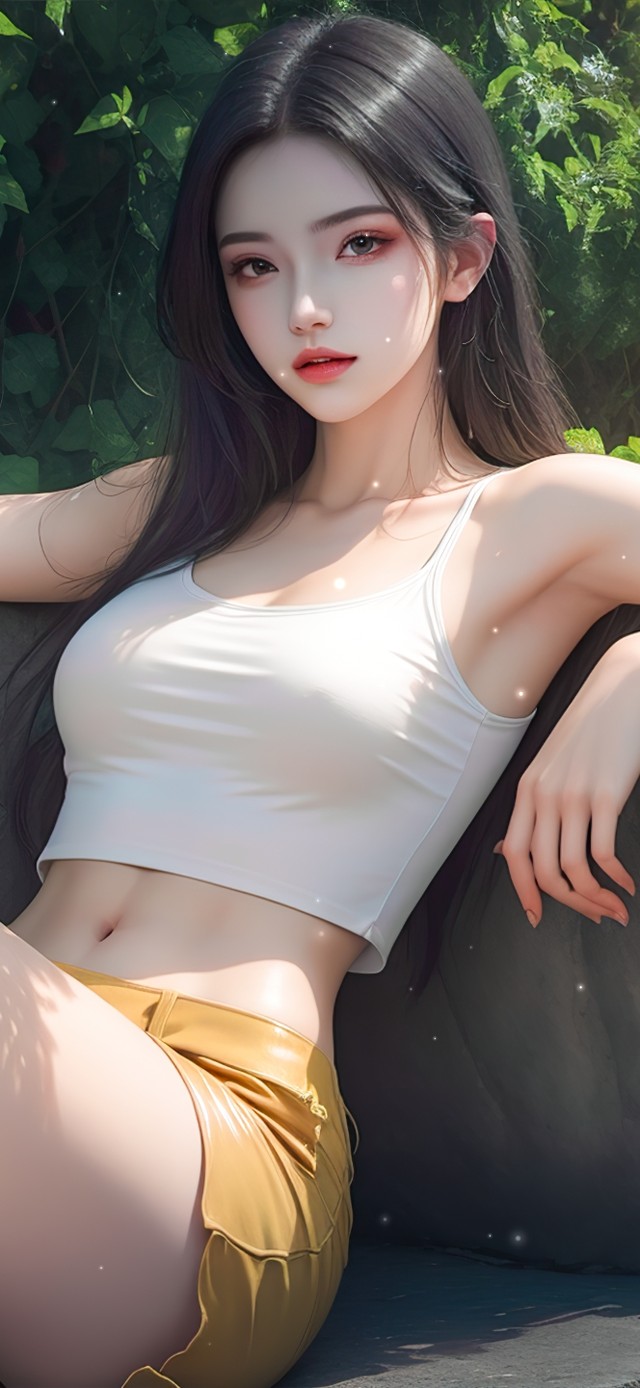 夏日纯欲系长发姐姐