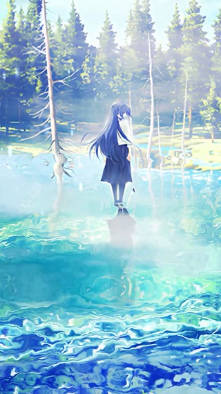 水中女孩
