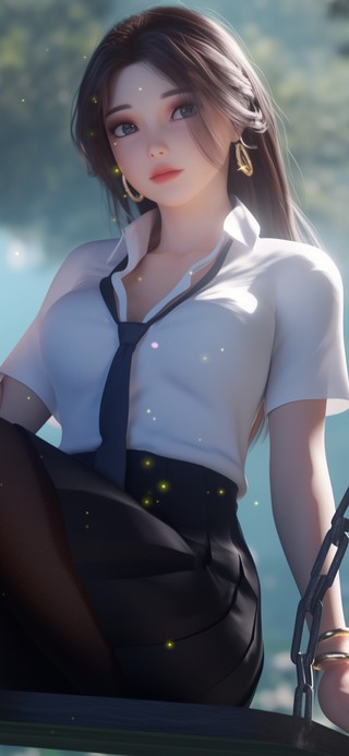 美丽如同夏日的阳光