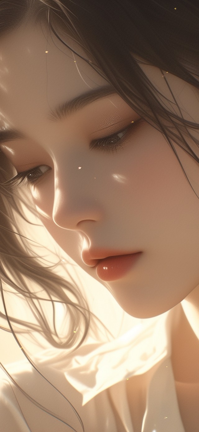 4K夏日休闲慵懒美女 午后12