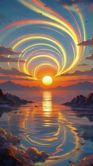 夕阳