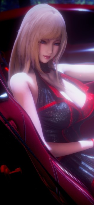 动感汽车美女