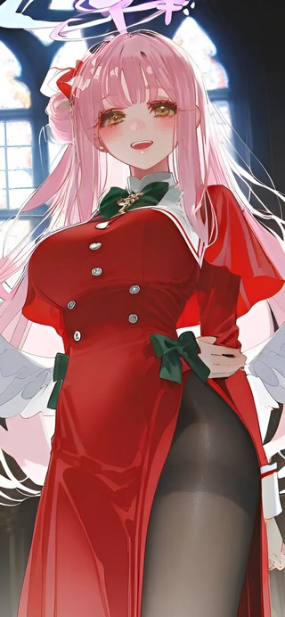 圣园未花-教堂黑丝萝莉