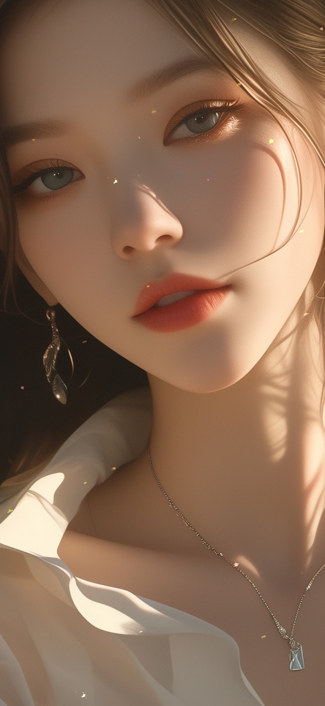 4K夏日休闲慵懒美女 午后16