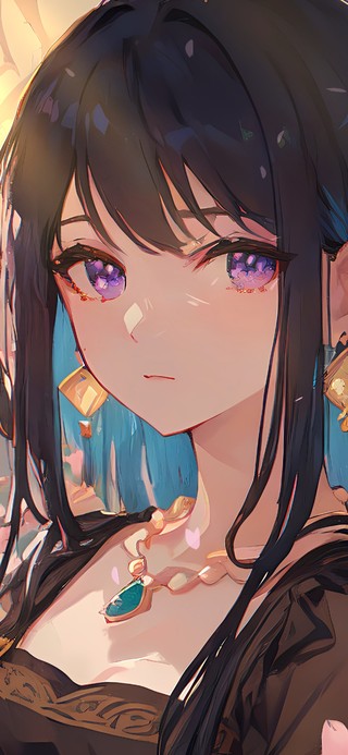 樱花古风少女