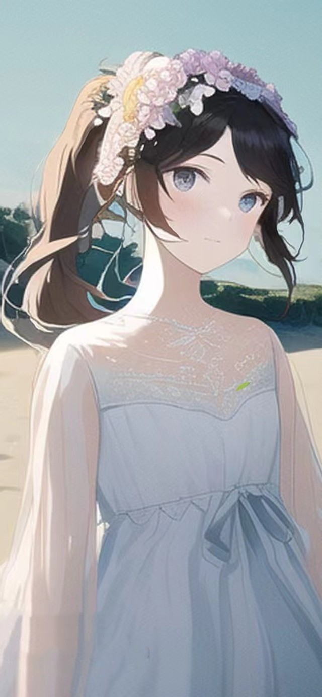 海边的少女