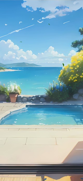 窗外海景