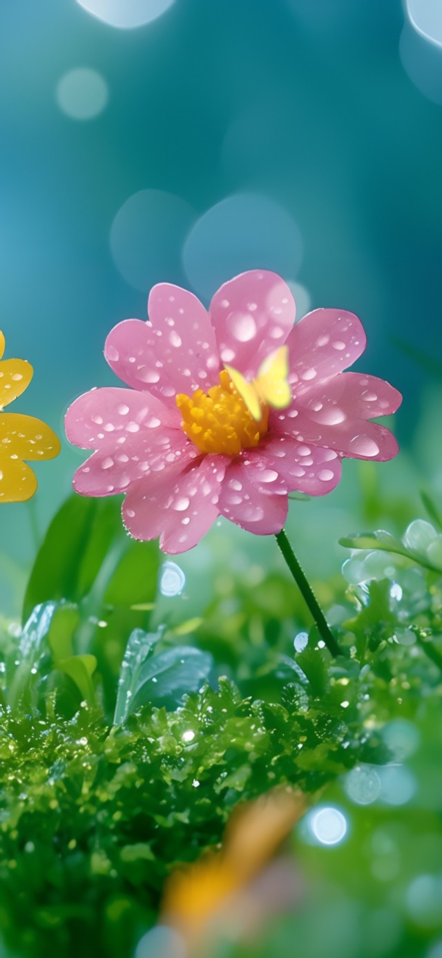 护眼苔藓小花