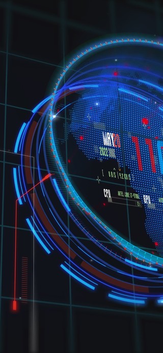 科技桌面可视化