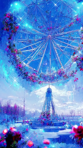 摩天轮花圈
