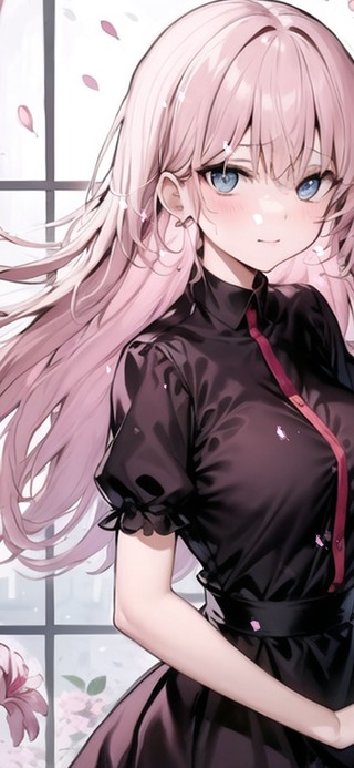黑衣少女