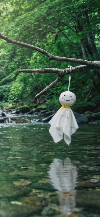 溪边晴天娃娃