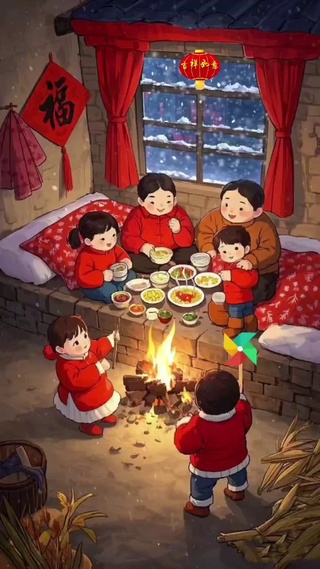 小时候