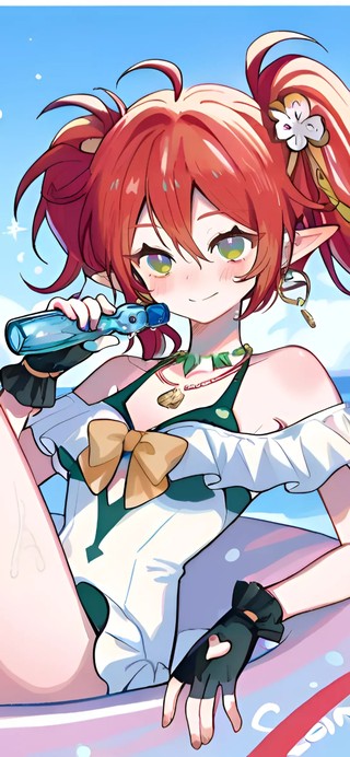 夏空-4k插画