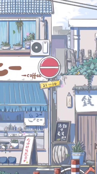 动漫风景·随时间变换壁纸