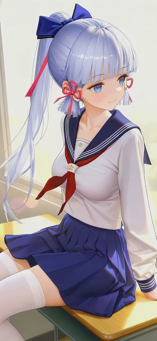 午后教室JK少女