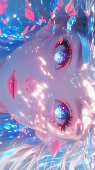 眼睛里有星星 