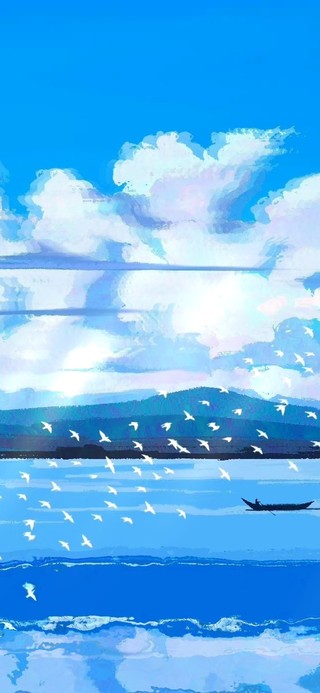 治愈河面