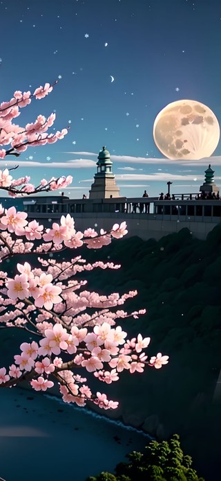 桃花月夜