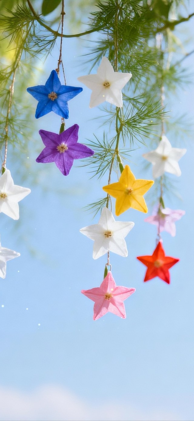 唯美的风铃鲜花