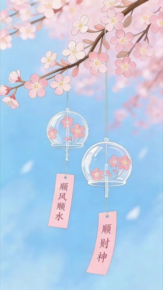 风动樱铃，顺风顺水