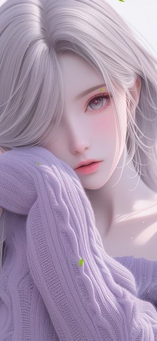 唯美房间清冷少女
