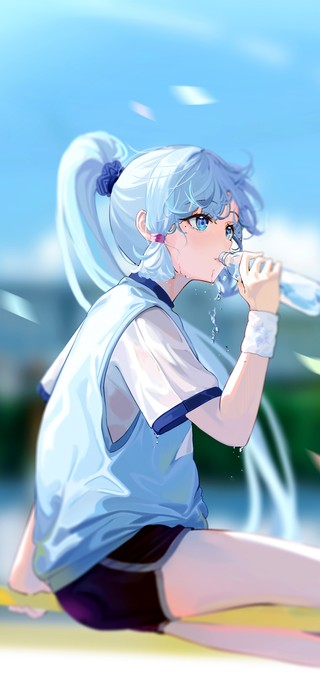 运动美少女